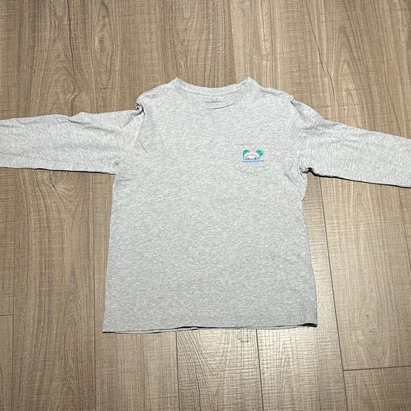 VINEYARDS VINES Kids' Las Vegas Graphic Long-Sleeve Pocket Tee - Picture 2 of 5